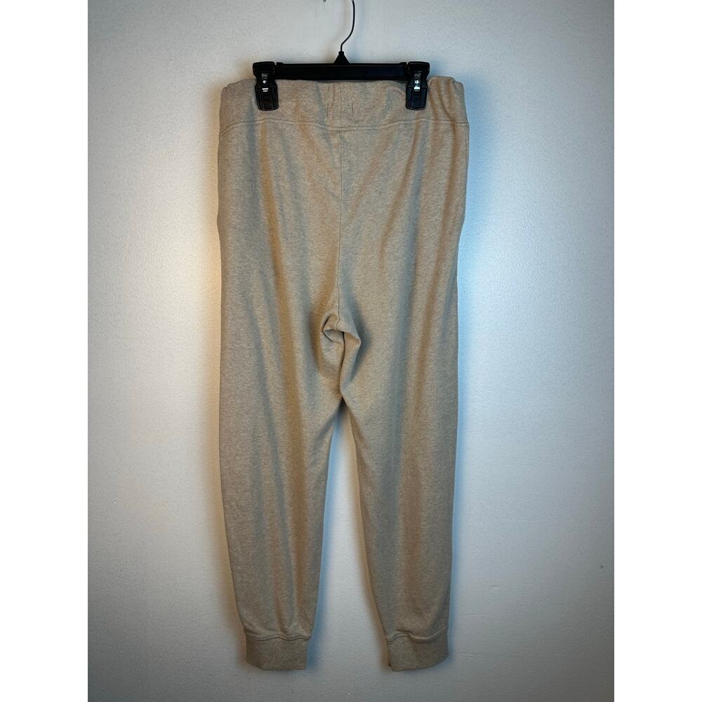 Pact Women's large joggers light heathered beige 100% organic cotton - Picture 3 of 5